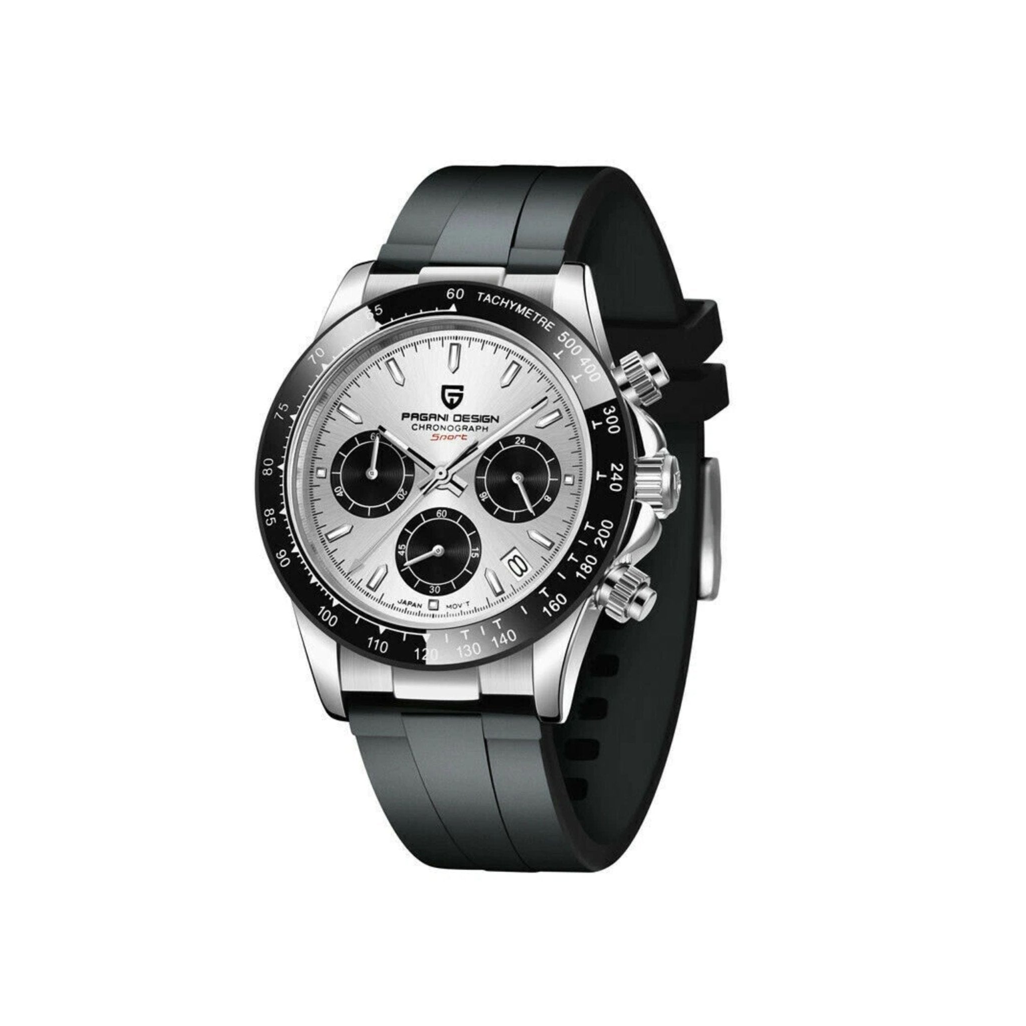 PAGANI DESIGN Men's Chronograph Benyar Watch - Black